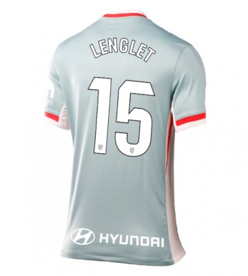 Atletico Madrid Clement Lenglet #15 Replika Udebanetrøje Dame 2024-25 Kortærmet